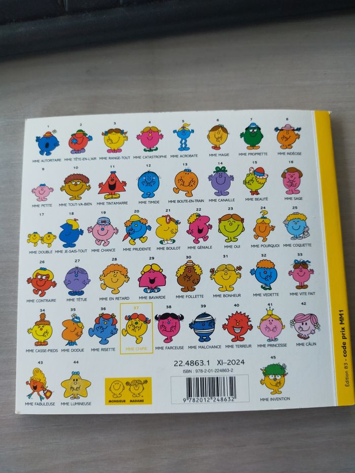 Livre mme chipie - photo numéro 2
