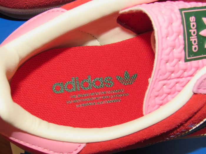 Adidas Originals Gazelle - Better Scarlet / Bliss Pink / Dark Green - 37 1/3 - photo numéro 6