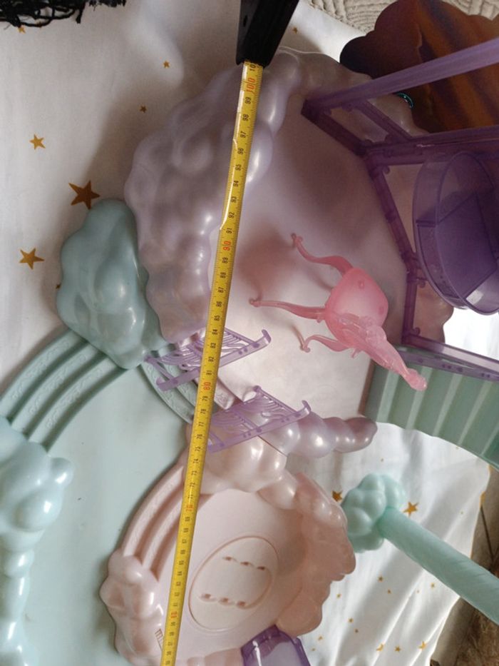 Barbie mattel royaume kingdom nuage magic féerique licorne unicorn poupée doll Pegasus castillo - photo numéro 19