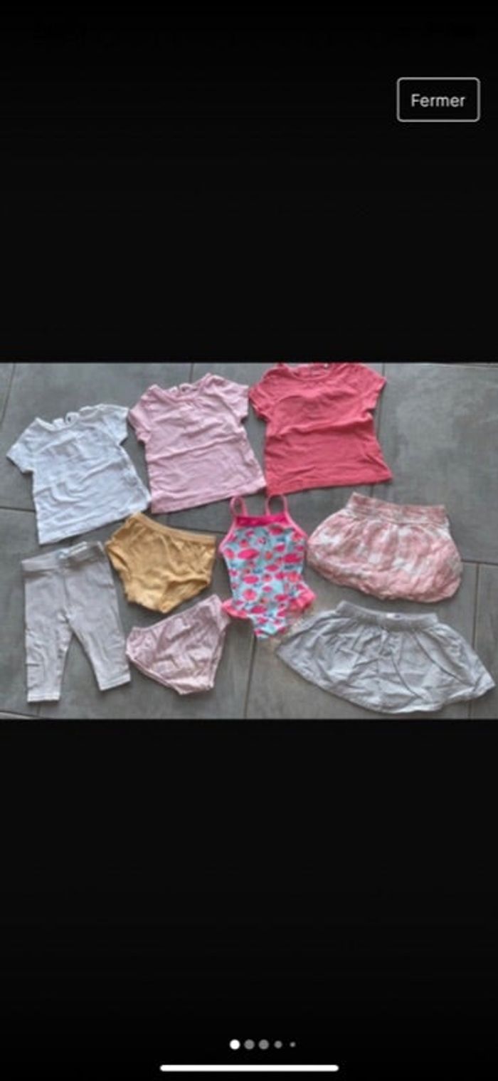 Lot Vêtements fille 6 mois