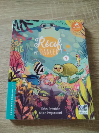 Livre "Récif en Danger"