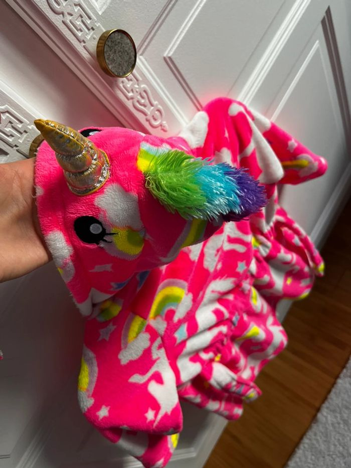 Peignoir polaire fille 3/4 ans - photo numéro 3