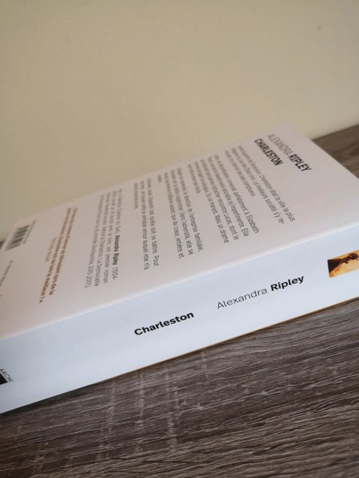 Livre romance Charleston de Alexandra Ripley - photo numéro 3
