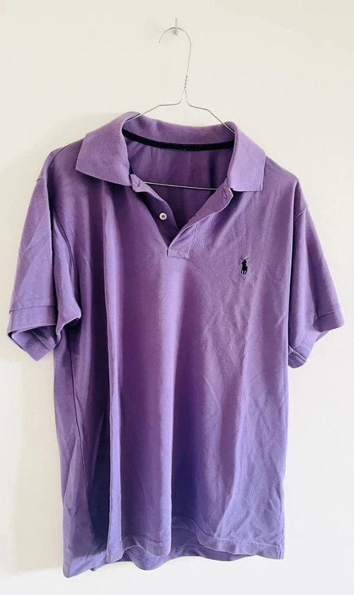 Polo violet Ralph Lauren - photo numéro 2