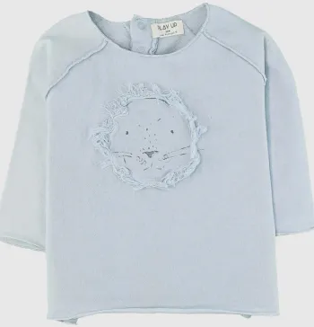 Blouse à manches longues 12 mois en coton bio Play Up