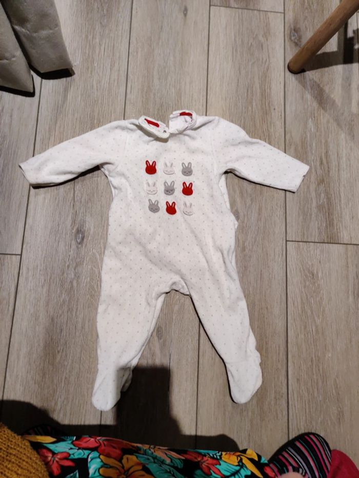 Pyjama argenté 12 mois