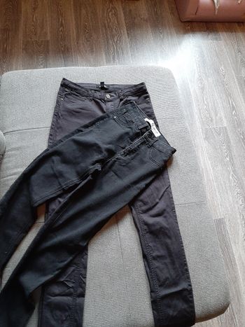 Lot de deux jeans noir