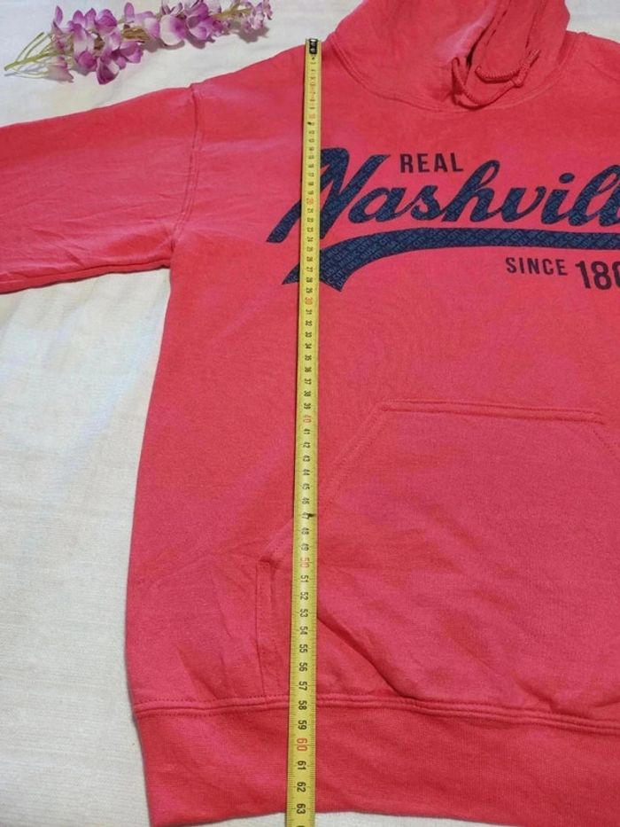 Sweat à capuche mixte Nashville Taille S - photo numéro 7