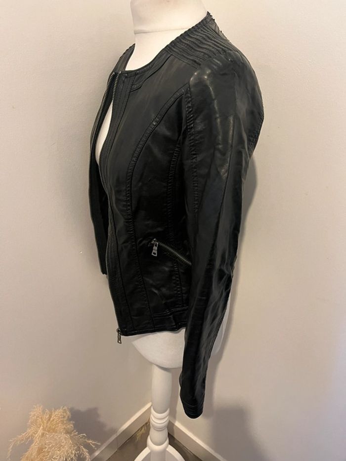Blouson en simili cuir cache cache XS - photo numéro 2