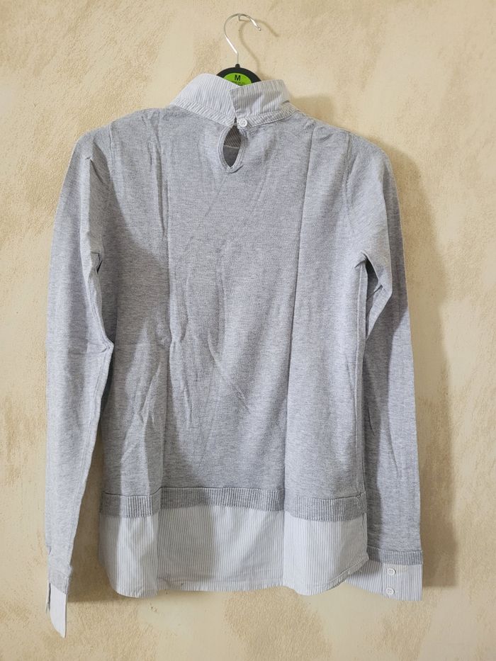 🌼 Haut pull chemise - photo numéro 2