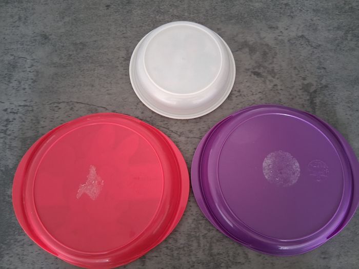 Lot de 3 assiettes plastique enfant - photo numéro 2