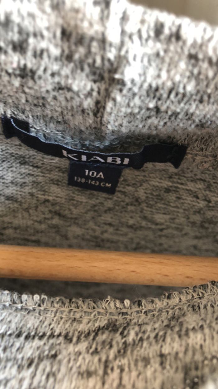 Kiabi - pull fille double matière 10ans - photo numéro 2