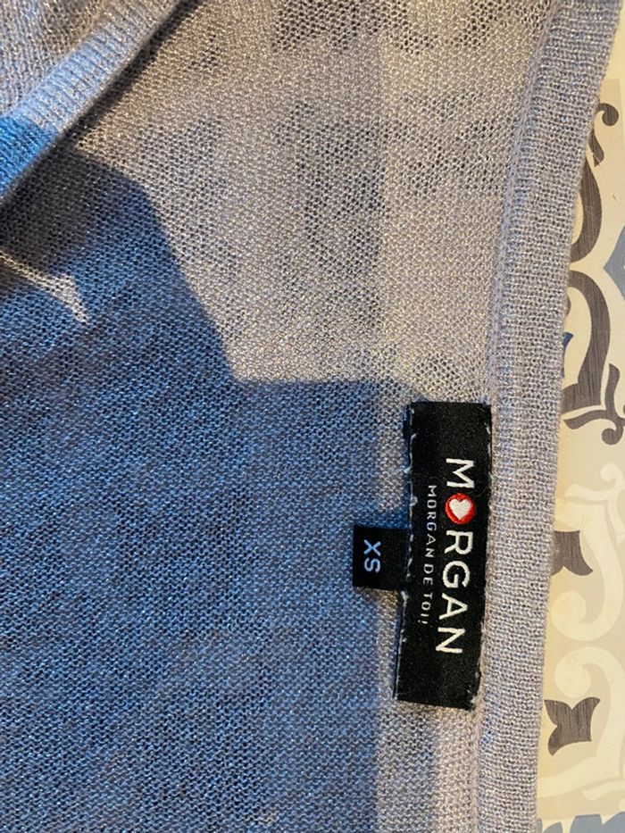 Pull col V manches trois quarts - photo numéro 6