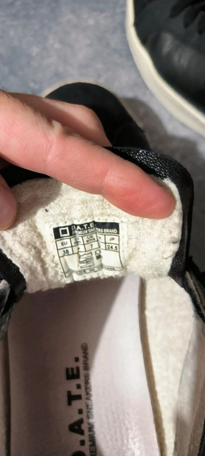 Sneakers à lacets D.A.T.E parfait état 38 - photo numéro 4