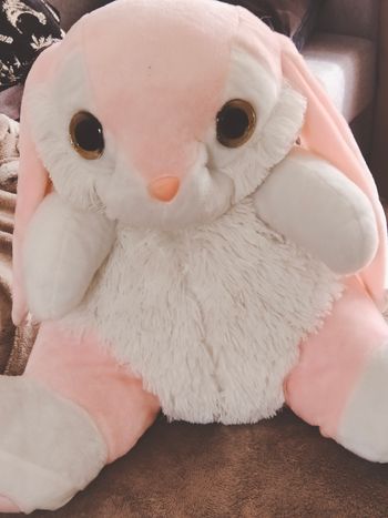 Lapin peluche