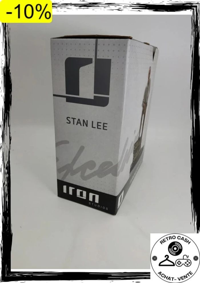 Iron Studio Pow! statuette 1/10 Art Scale Stan Lee statue résine 134249 - photo numéro 6