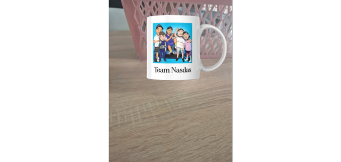 Mug Design Caricature De La Team Nasdas La Chienneté - photo numéro 3