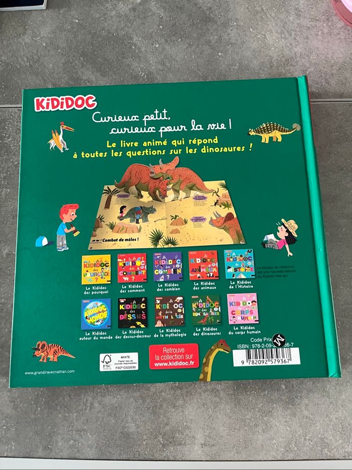 Livre dinosaure - photo numéro 2