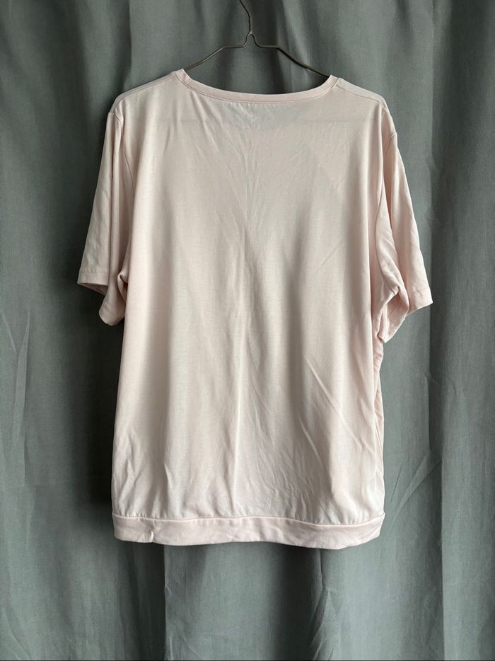 T-shirt rose pale - photo numéro 2
