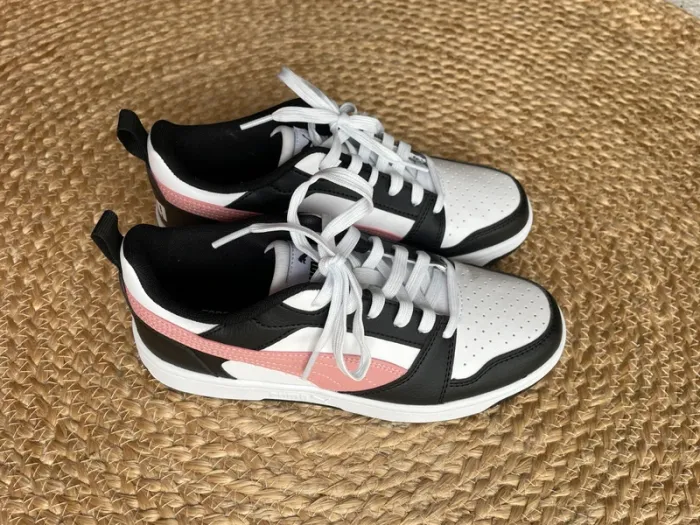 Baskets noir/blanc/rose 38 Puma - photo numéro 4