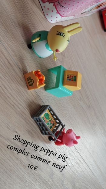 Shopping Peppa pig Complet