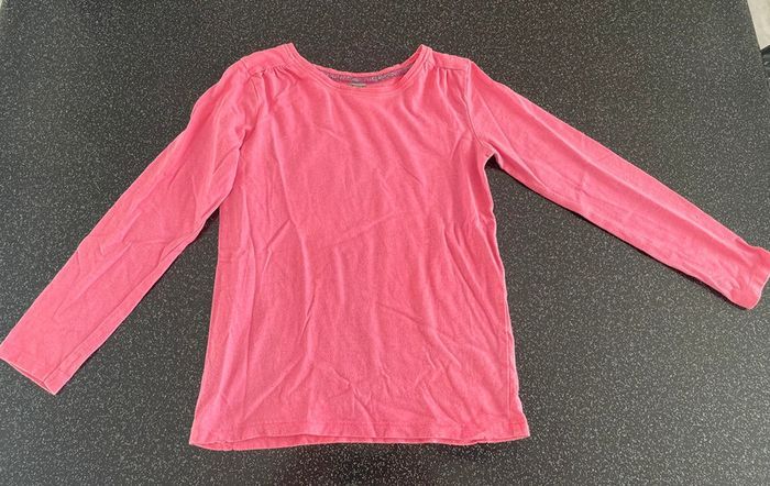 TAO - t-shirt manches longues rose fille 8 ans