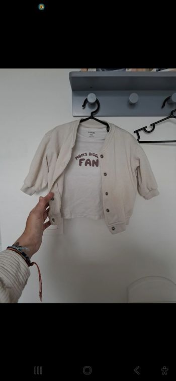 Tee-shirt +gilet