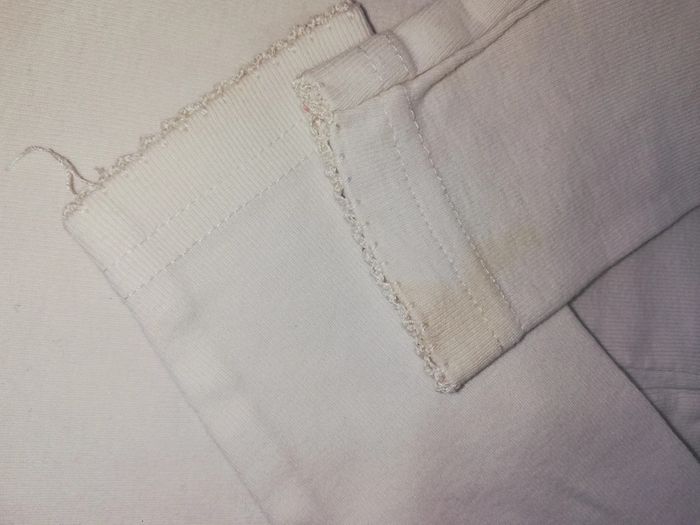 Sous pull blanc cassé 6 mois fille Grain de blé - photo numéro 3