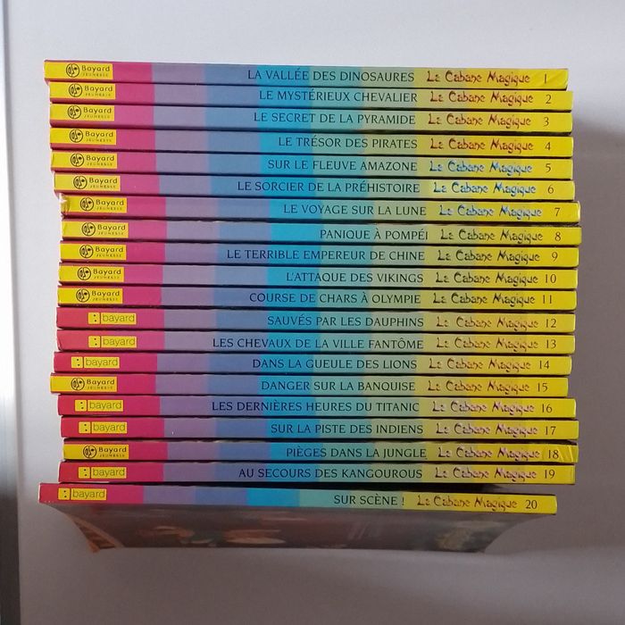 collection 20 volumes la cabane magique