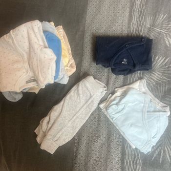 Lots de vêtements naissance bébé garçon