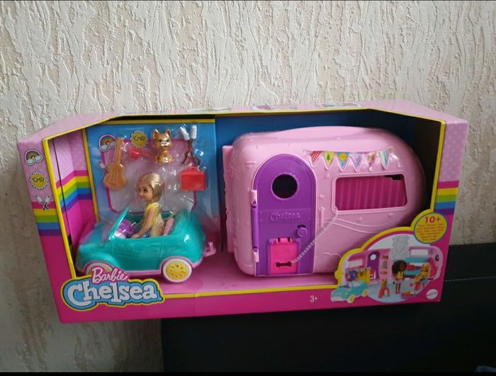 BARBIE SHELSEA SA VOITURE SA CARAVANE ET ACCESSOIRES - photo numéro 2