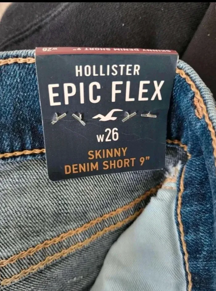 Short jean Hollister taille 36 neuf - photo numéro 4