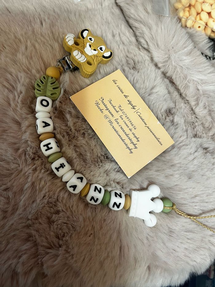 Attache tétine Simba