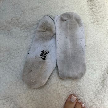 Chaussettes beaucoup portées