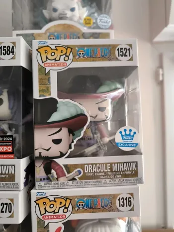 Neuf funko pop dracule mihawk #1521 no 1521 exclusive edition
