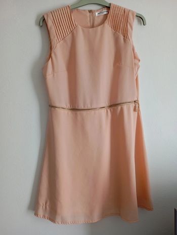 Robe couleur saumon