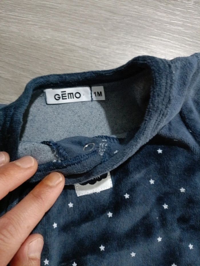 Gilet effet velours Brin de Malice - 1 mois - Bébé - Gémo - photo numéro 3