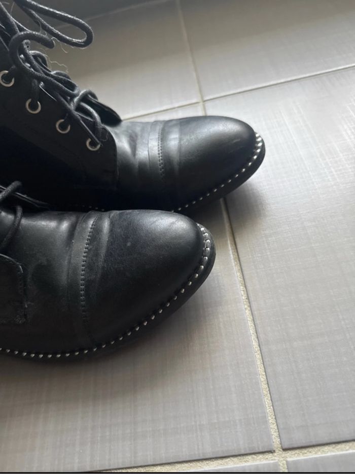Paire de bottines, taille 38 - photo numéro 4