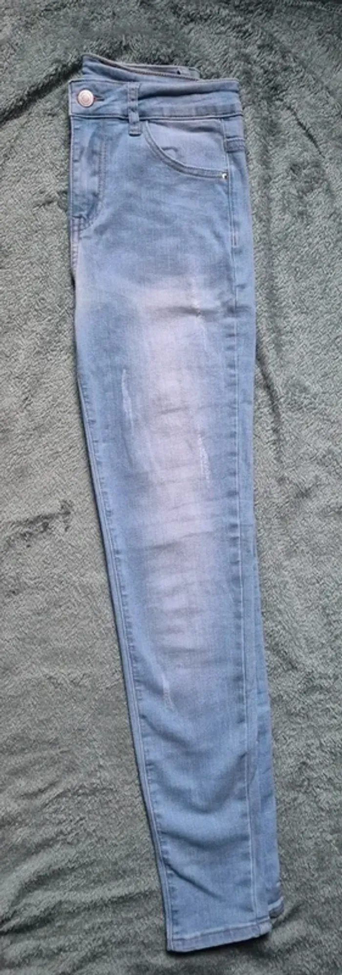 Jeans taille haute - Taille S/36 - photo numéro 2
