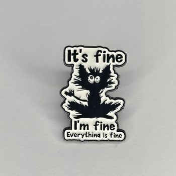Pin's CHAT HUMOUR 