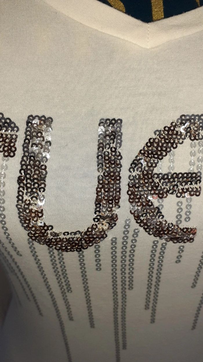 Tee shirt guess sequins - photo numéro 3