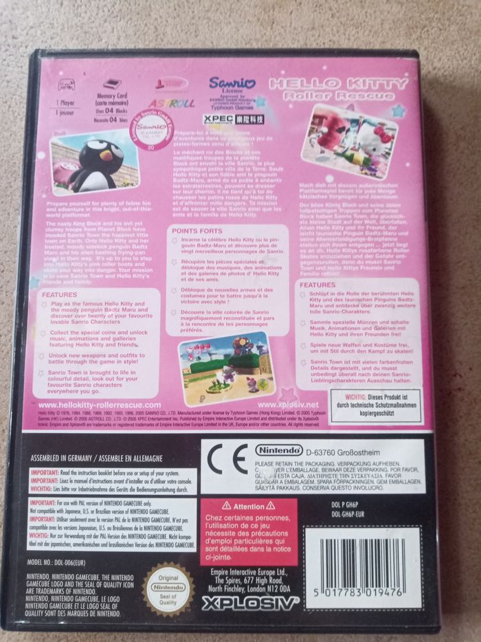 Hello Kitty Roller Rescue gamecube - photo numéro 2