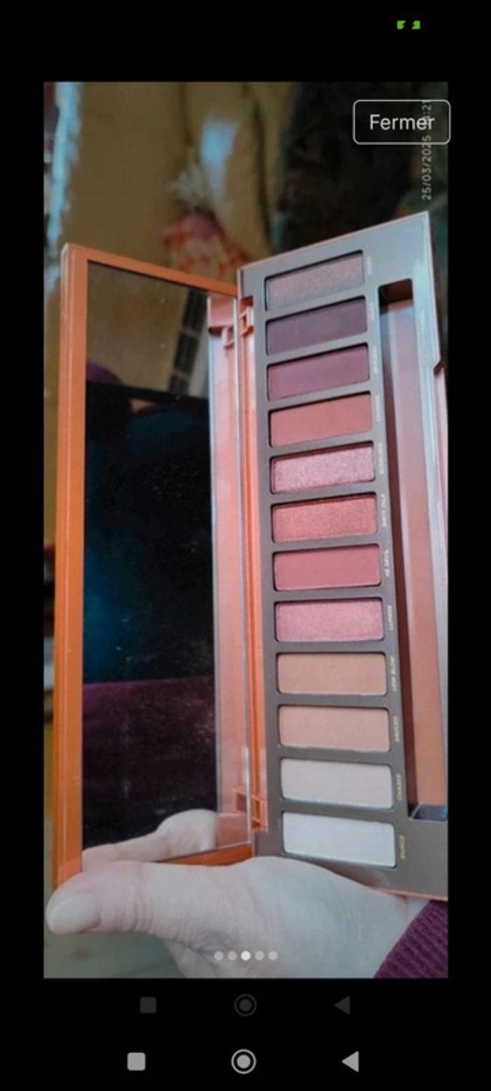 Urban Decay Naked Heat Eyeshadow Palette - photo numéro 3