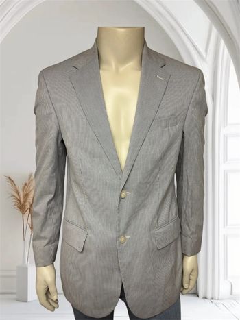 Blazer blanc à rayures bleu nautica taille 50