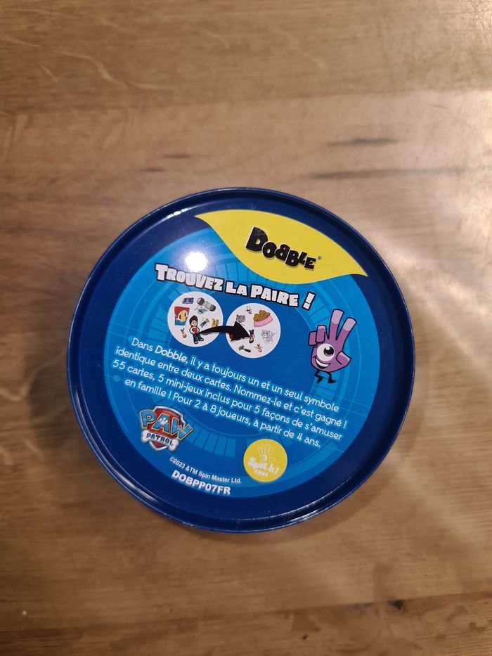 Jeu de cartes Dobble Paw Patrol des éditions Spin Master, - photo numéro 3