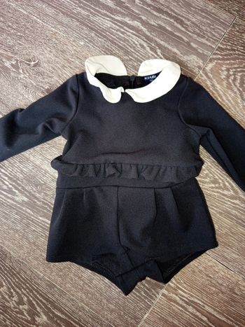 Combi short noir et blanche 3 mois kiabi