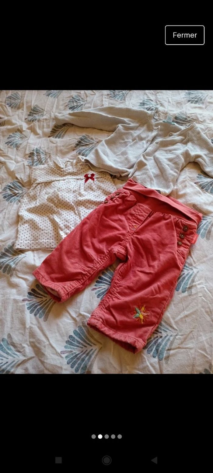 Ensemble 3 pièces 6 mois
