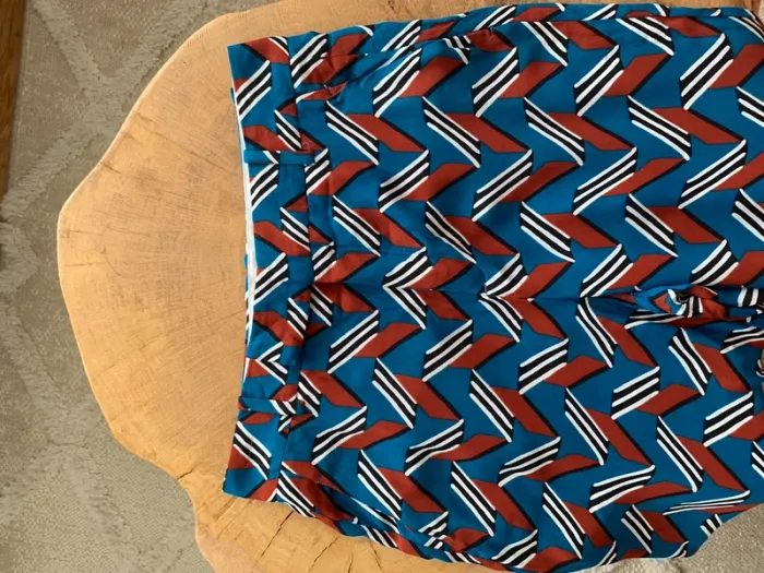 Pantalon fluide evasé à motif zara - photo numéro 3