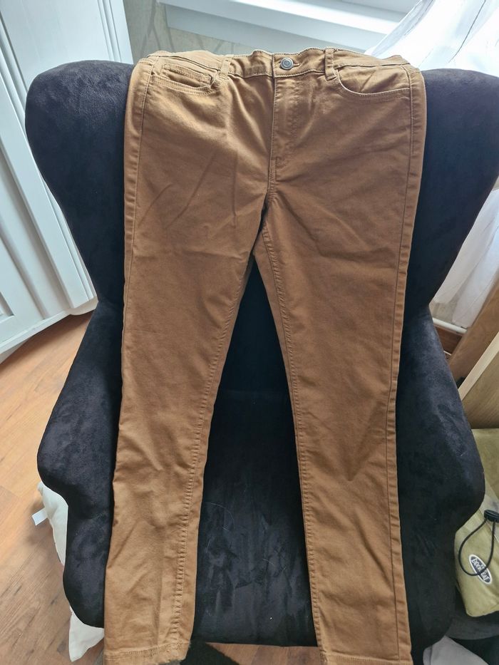Pantalon homme moutarde - photo numéro 2