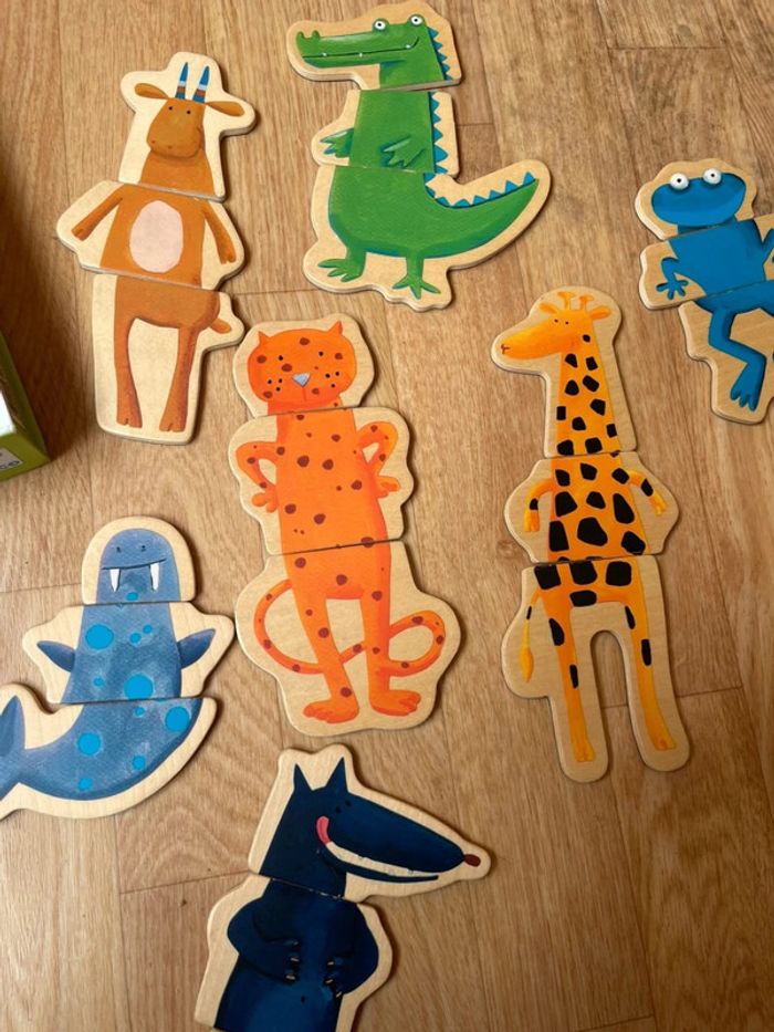 Jeu magnétique djeco animaux - photo numéro 2